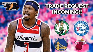 Bradley Beal Considering TRADE Request Prior to Draft - Celtics, Sixers, Warriors Potential Partners