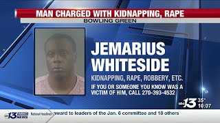 Bowling Green man arrested, charged with rape, robbery and kidnapping two women