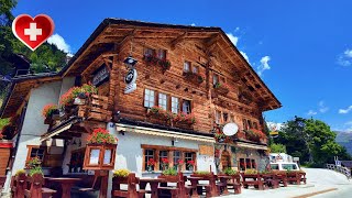 Switzerland🇨🇭Walk through Grimentz, the most beautiful flower village in the world