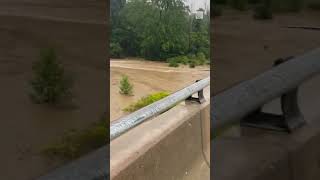 Storms overwhelm Highway 402 in Ontario with water, stranding vehicles | #shorts #onstorm #flooding