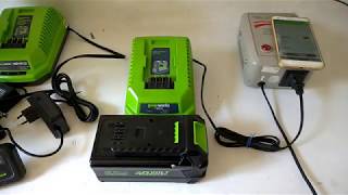 Greenworks L-600 Elite 40V 6.0Ah Charging problem