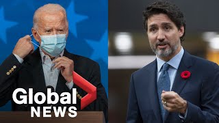 US election: What would a Joe Biden presidency mean for Canada?