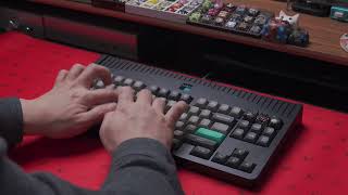 Bahm Dolch TKL with lubed Cherry MX Reds Typing Sounds (MTNU)