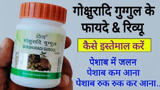 Patanjali Gokshuradi Guggul Benefits | Uses | Dosage | Side Effects \u0026 Review In Hindi