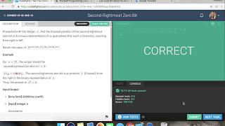 Second-Rightmost Zero Bit - CodeFights - Python