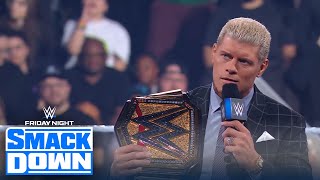 Cody Rhodes reveals what The Rock gifted him, addresses being interrupted after WrestleMania
