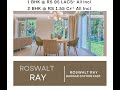 Dahisar East 🔥 Roswalt RAY 📞Amit 8169343775  1/2 BHK For Sale in Dahisar East Poss June 2024