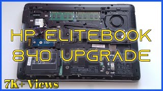 HP Elitebook 840 G1/G2/G3 Upgrade - RAM, SSD & Battery. #hp #laptopupgrade