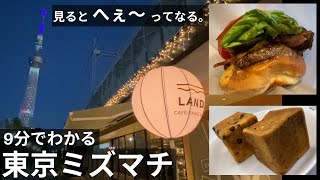 東京ミズマチのことが、9分でわかります！絶品ハンバーガーや表参道の名店のパンが登場！　Vlog