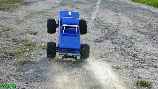 Traxxas Bigfoot Brushless 3s Dusty Wheelies and Jumps