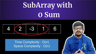 Zero Sum Subarray || geeksforgeeks || Leetcode || OhMyCode!