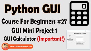 Creating A Calculator Using Tkinter | Python Tkinter GUI Tutorial In Hindi #27