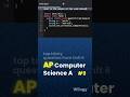 The 10 Second Java Strings Hack for AP CS Dominance #java