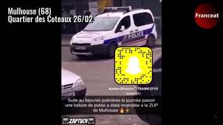 FLASH: DEUX INDIVIDUS EXPLOSE UNE VOITURE DE POLICE