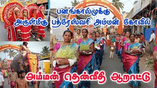 Panagkaalmukku Bhadreswari Amman Kovil அம்மன் தென்வீதி ஆறாட்டு  | Festival 2024 #thengapattanam