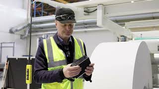 Measuring Roll Hardness Profiles with Tapio RQP Live