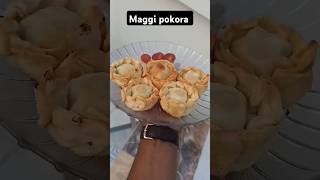 Maggi pokora recipe 😋 #youtube #recipe #maggi #food #viral #cooking #shorts #pokora #shortvideo