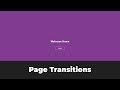 Create A Page Transition Effect In Javascript Tutorial