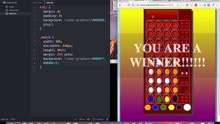 HTML CSS JavaScript jQuery Project based Tutorial - Mastermind Game Part 1
