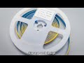 3mm 5mm cob led strip 12v 24v ultra slim narrow thin cob strip light 3000k pcb led strip tape rope