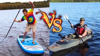 Kayak Vs. Paddle Board | Better Investment, Easier to Use, Fun, and Best For Fishing! | Vs. Ep. #3