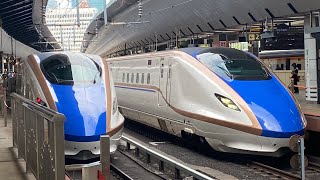 上越新幹線区間を、北陸新幹線E7系で行く。あさま605号乗車記　東京→高崎