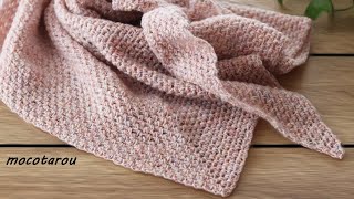 Easy 👍Cute 💕 Crochet Big Triangle Shawl - DIY Tutorial