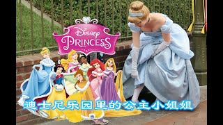 迪士尼樂園里美膩的公主小姐姐們  The Disney princesses at Southern California Disneyland