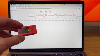 M5StickC PlusとWebブラウザをBluetooth接続してChart.jsでグラフ表示する