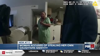 Woman accused of stealing her own daughter's identity