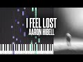 i feel lost - Aaron Hibell - Piano Tutorial + MIDI