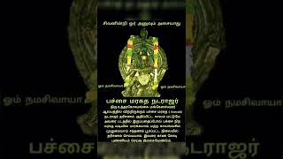 சிவன் இன்றி ஓர் அணுவும் அசையாது _ பச்சை மரகத நடராஜர் பற்றி தெரியுமா