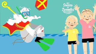 Kan Sinterklaas Zwemmen? | Veilig Op De Stoomboot | Bommetje | Met Succes Op Zwemles | Zwembad