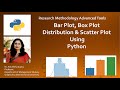 12. Barplot, Boxplot,distribution plot and scatter plot using Python(scatterplot)(Boxplot)(Boxplot)