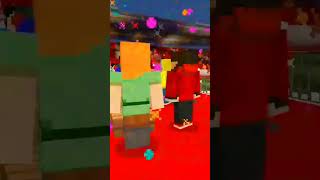 Diwali celebration with all youtubers in minecraft | #shorts | #shortsvideo