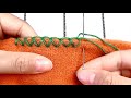 The Most Practical Manual Overlock Stitch 🤗Super Simple Tutorial For Beginners