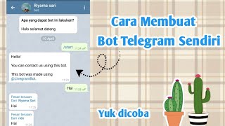 Cara Membuat Bot Telegram || Bot Telegram