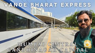 20901 Mumbai Central Gandhinagar Capital Vande Bharat Express Full Journey