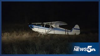 Small plane lands in Palmer Lake field Monday afternoon, no injuries reported