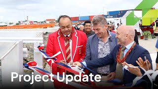 Queen Salote International Wharf Upgrade Stage One Official Handover July 2024