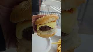 Steamed Cheeseburger at Hamburger America