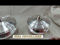 siri jewellers silver 925 serving bowl with lids available in 5 sizes perfect for ur daining table..