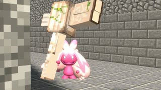 アイアンゴーレムをハンマーにしたデカヌチャン【Minecraft】【ポケモン】