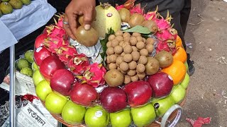 Beautiful fruits gift packing | biggest fruits market of india