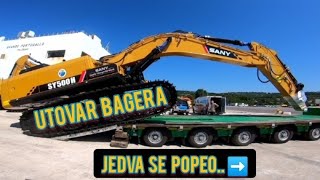 Utovar bagera-KOPAR#50Excavator loading 💪