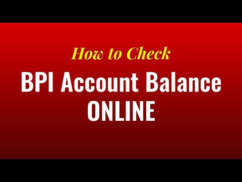 BPI Balance Inquiry Online - How To Check BPI Account Balance Online ...