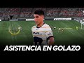 ¡ASISTENCIA INCREÍBLE de PIERO QUISPE: se LLEVA a DOS RIVALES en GOL del PUMAS!