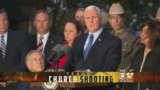 Vice President Mike Pence Visits Sutherland Springs