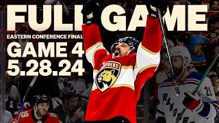 FULL GAME | Panthers vs Rangers Eastern Conference Final Game 4 | 5.28.24
