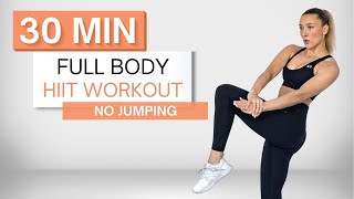 30 min INTENSE FULL BODY HIIT WORKOUT | No Jumping | No Repeats | Super Sweaty Cardio & Strength